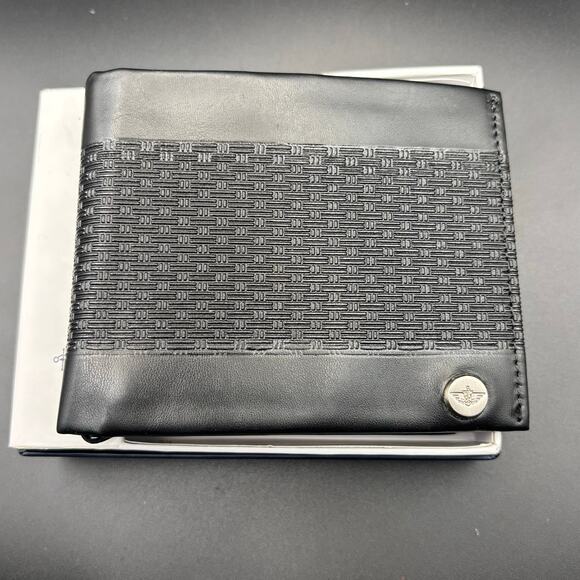 Dockers Men’s Leather Bifold Wallet 31DP220058 Black Color NIB - Picture 3 of 17